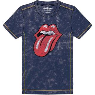 The Rolling Stones Skjorte Classic Tongue Unisex Navy Blue M