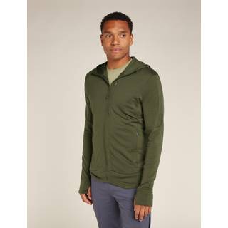 Icebreaker Men's Merino 260 Quantum Iv Longsleeve Zip Hoodie Loden, S