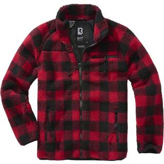 Brandit Teddyfleece Jakke Rød / Sort