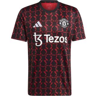 Manchester United opvarmningstrøje - Black / Mufc Red - XL