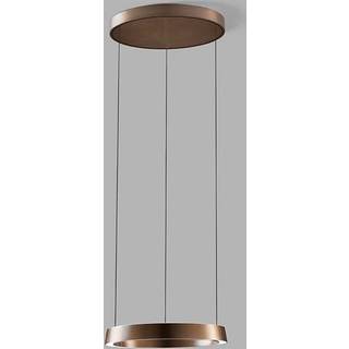 Edge Round Pendel Ø40 Rosa Guld LED - Light-Point - Hos Lampeagenten