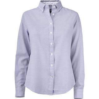 Cutter & Buck 352401 Belfair Oxford Shirt Ladies' Frenchblue/White 2XL