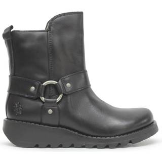 Fly London Soch Ankel Sort StøvlerEU 38 (UK 5)