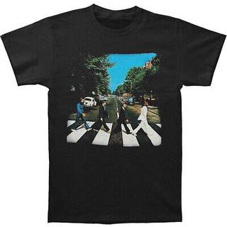 The Beatles Skjorte Vintage Abbey Road Unisex Black M