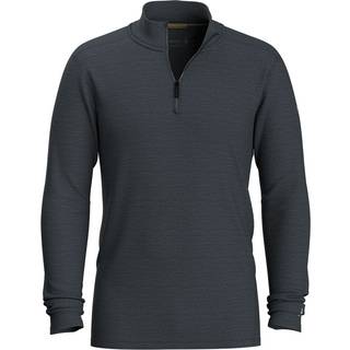 Smartwool Classic All-Season Merino Base Layer 1/4 Zip Boxed Merino undertøj Herrer størrelse L farve blå