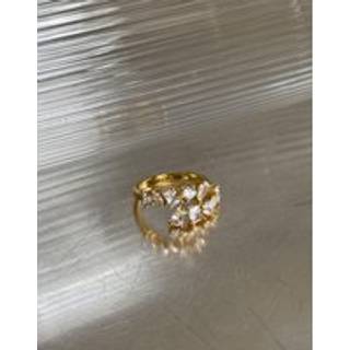 Muli Collection Adjustable Lithe Ring Gold