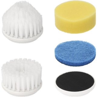 Elektrisk rengøringsbørste fra Nordic Sense - Hvid farve - ABS