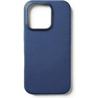 Mujjo iPhone 16 Pro mobiletui (blå)