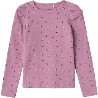 Name It Mauve Orchid Blomstret Top