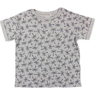 Name It T-shirt Grey Melange - Str. 9-10y 134/140cm