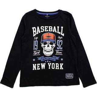Name It Black T-shirt Print - Str. 11-12y 146/152cm
