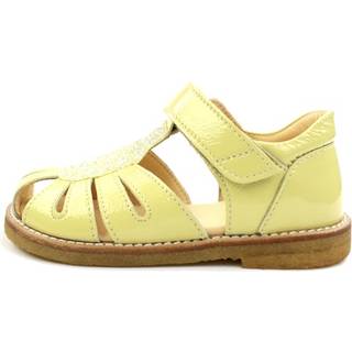 Angulus Lys Gul Sandal Glitter Og Lak - Str. 29