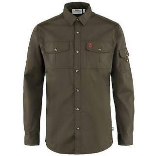 Fjällräven Singi Trekking Shirt Skjorte Herrer størrelse S farve brun