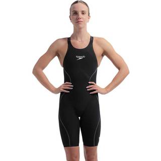 Women's Fastskin LZR Pure Intent 2.0 Openback Kneeskin Black/Iridescent