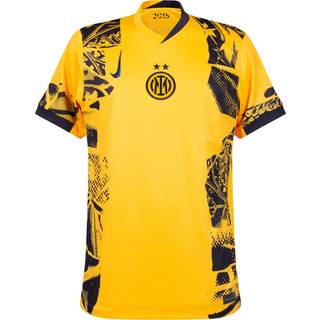 Inter Milan 2024/25 Stadium Third Nike Dri-FIT Replica-fodboldtrøje til mænd - gul