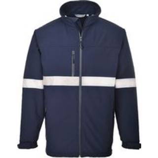 IONA Softshell jakke (3Lags) - Marine (Størrelse: L)