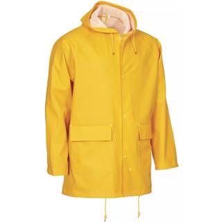 Regnjakke PU/PVC 306600 gul Str. XL