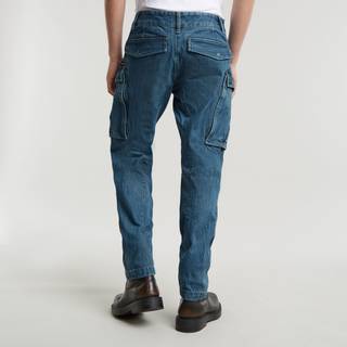 Rovic Zip 3D Regular Tapered Denim - Medium blue - Men