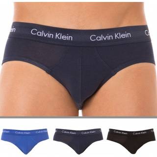 Calvin Klein Underwear Herren Slips blau,schwarz Baumwolle & Mix unifarben