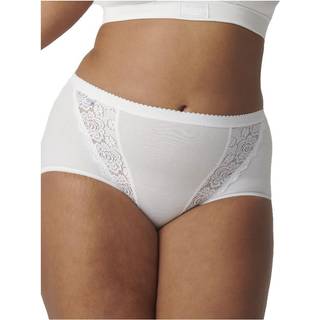 Sloggi 4-pak Chic Maxi Lace Briefs - White - 38 * Kampagne *