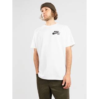 Nike SB-skater-T-shirt med logo - hvid - XS