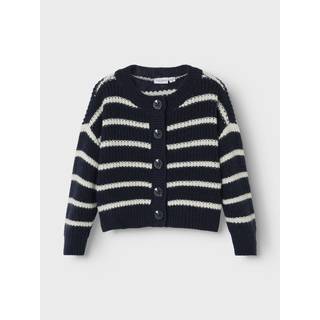 Stribet Strikket Cardigan