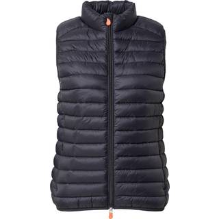 Save the Duck Women's Charlotte Syntetiske veste Damer størrelse 6 - XL farve sort/grå