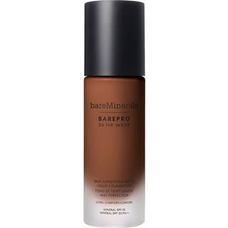 bareMinerals Ansigts-make-up Foundation BAREPRO® 24HR Wear Skin-Perfecting Matte Liquid Foundation Mineral SPF 20 Deep 61 Cool 30 ml (10.867,00 kr / 1 l) - 30 ml