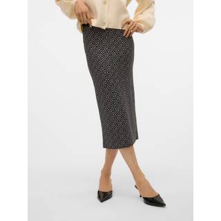 VERO MODA dame nederdel VMARIA - Black W. BIRCH GRAFIC PRINT - XS