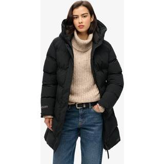 Superdry Superdry Black City Mid Length Padded Jacket