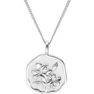 trendor 68000-05 Halskette mit Monatsblume Mai 925 Silber Rhodiniert