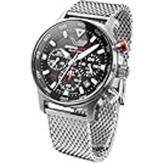 Vostok Europe VR42-592A761-B Herrenuhr Solar Expedition South Pole Chrono Mesh-Band