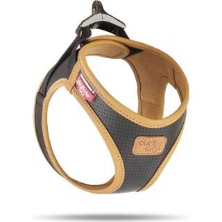 Curli Vegan Apple Leather Harness Black 2XS