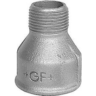 GF  spidsmuffe sort 1/2x1/4
