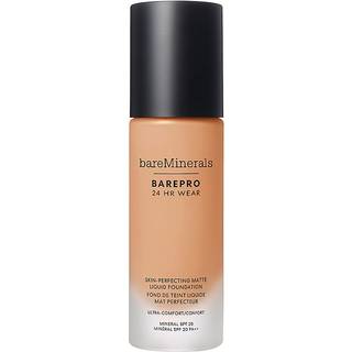 bareMinerals Ansigts-make-up Foundation BAREPRO® 24HR Wear Skin-Perfecting Matte Liquid Foundation Mineral SPF 20 Medium 37 Warm 30 ml (10.867,00 kr / 1 l) - 30 ml