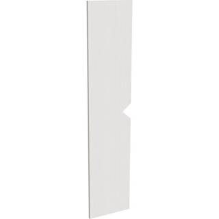 Garderobeindretning Eira Light, stor låge, hvidpigmenteret krydsfinér, rumbredde 280 mm