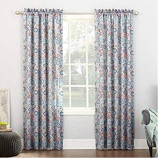 Termiske isolerede m?rkl?gningsgardiner til stue/spisestue st?j Reducerende gardingardiner til sovev?relse (gr? 52 """" x 63 """")