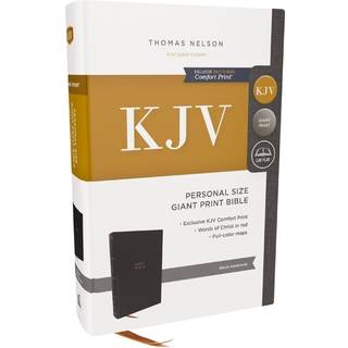 KJV Holy Bible: Personal Size Giant Print, Hardcover, Red Letter, Comfort Print: King James Version