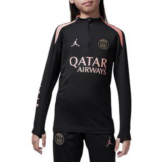 Paris Saint-Germain Strike Third Jordan Dri-FIT-fodboldtræningstrøje til større børn - sort