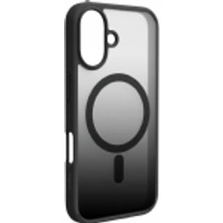 iPhone 16 - PURO GRADIENT MagSafe Cover - Gennemsigtig/Sort