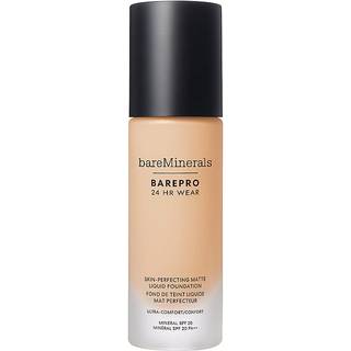 bareMinerals Ansigts-make-up Foundation BAREPRO® 24HR Wear Skin-Perfecting Matte Liquid Foundation Mineral SPF 20 Light 21 Neutral 30 ml (10.867,00 kr / 1 l) - 30 ml