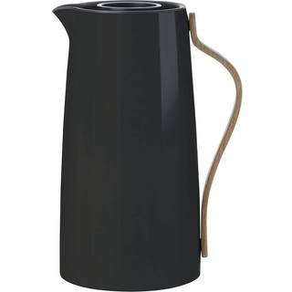 Stelton - Emma Termokande, Kaffe 1,2 L, Black - Termokander - Metal/Træ