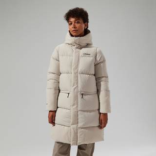 Women's Combust Reflect Long Insulated Jacket - Grey