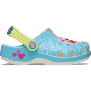 Crocs kids Toddlers Peppa Pig Classic Clogs Multi 23