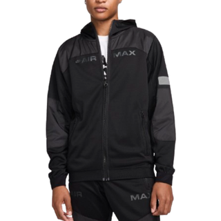 Nike Air Max Poly Knit Hættetrøje Herre, Black/Black/Black - XL