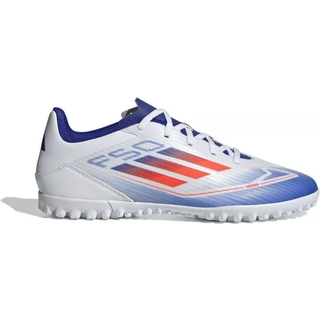 F50 Club Turf støvler - Cloud White / Solar Red / Lucid Blue - 42