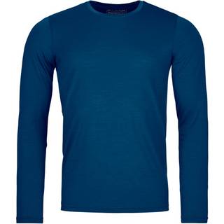 Ortovox 150 Cool Clean L/S Merino-shirt Herrer størrelse M farve blå