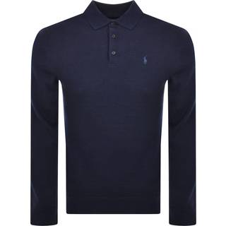 Polo Ralph Lauren Merino Long Sleeve Polo Hunter Navy