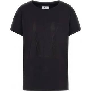 Armani Exchange Icon Period Women T-Shirt Black XL