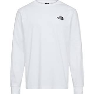 The North Face L/S Redbox Tee Longsleeve Herrer størrelse S farve hvid